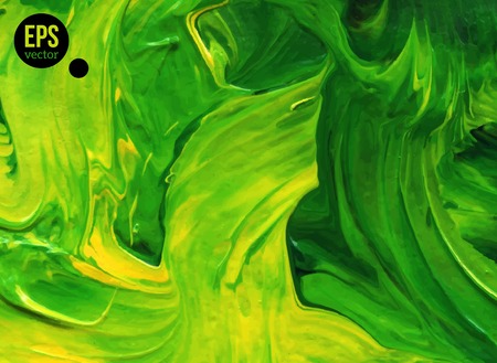 Hand drawn green strokes. Ecology backdrop. Imitation of child\'s drawing.のイラスト素材