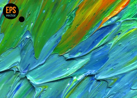 Oil painted background. Vector illustration. Abstract backdrop.のイラスト素材