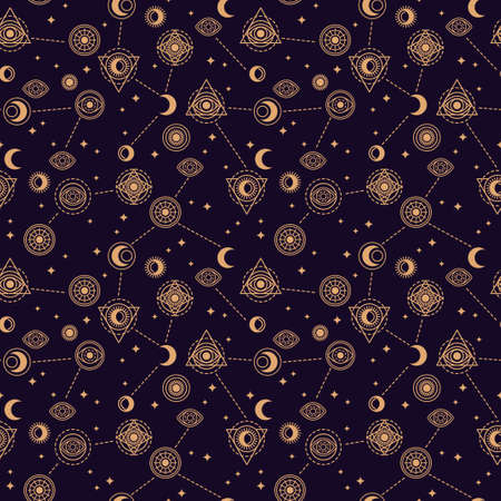Alchemy night pattern