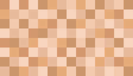 Censor blur effect texture for face or nude skin. Censored mosaic square background. Blurry pixel color censorship rectangle. Vector illustration.のイラスト素材