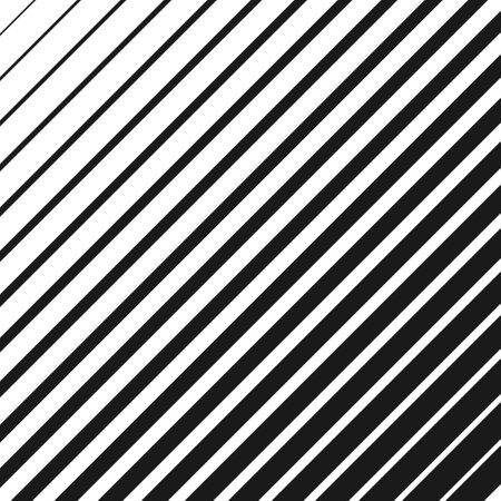 Half tone line pattern. Faded halftone black lines. Fading gradient background. Diagonal abstract...