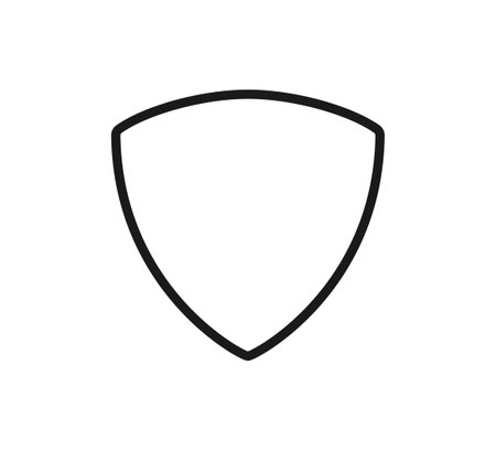 Guitar pick shape icon. Plectrum sign. Tringle plastic guitar pick symbol. Music mediator line icon. Design element. Vector illustration isolated on white background.のイラスト素材