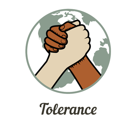 Zero tolerance. World Tolerance Day.のイラスト素材