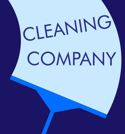 clean area with text cleaning company minimalist logoのイラスト素材