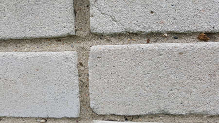 white sand-lime brick for texture or backgroundの写真素材