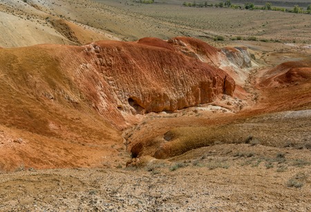 Wild nature of Altai mountainsの写真素材
