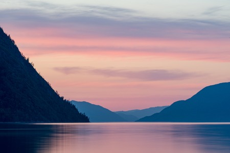 Nature of Altai mountainsの写真素材