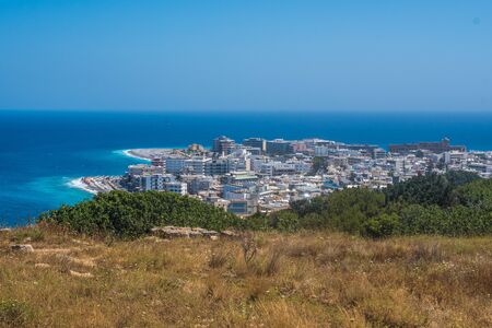 Rhodes panoramic viewの写真素材