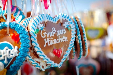 Oktoberfest Heartsの写真素材