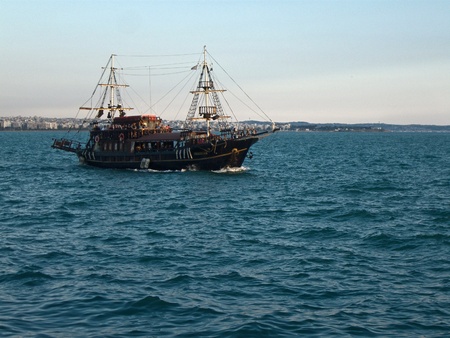 Sailing Shipの写真素材