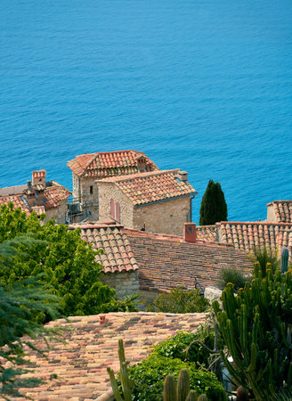 Old town of Rovinj, Istria, Croatiaの写真素材