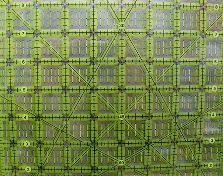 Quilting cutting mat backgroundの写真素材