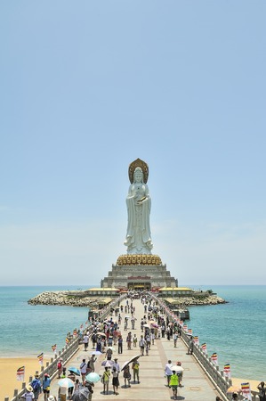 Nanshan, Hainan three goddessのeditorial素材