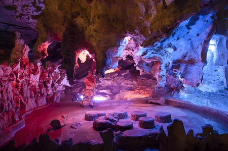 limestone caveのeditorial素材