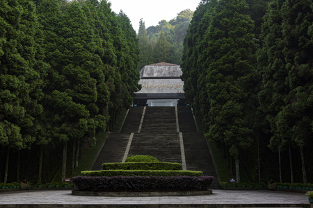 Revolutionary Martyrs' Mausoleum in Jinggang Mountainsのeditorial素材