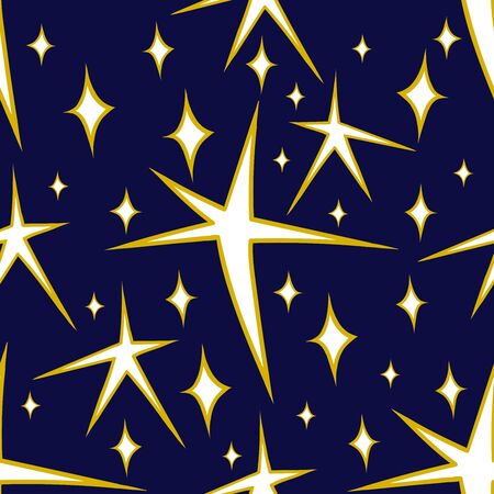 Starry skyのイラスト素材