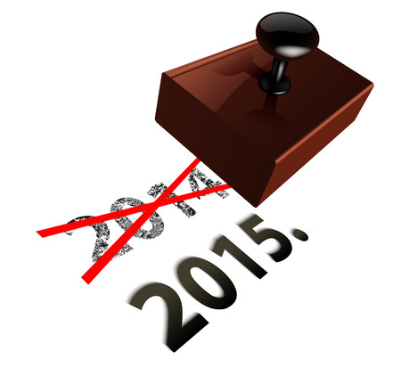 Vector New Year Concept, Eps10 Vector, Gradient Mesh and Transparency Usedのイラスト素材