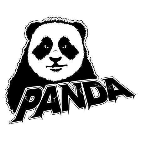 Bear icon on a white background vector illustration.のイラスト素材