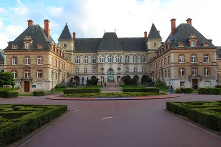 Cite Internationale Universitaire de Paris is a private park and foundation located in Paris, France.のeditorial素材