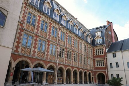 The building of Institute Catholique de Paris , known as the Catholic University of Paris.のeditorial素材