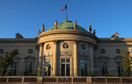The head office of the Grand Chancellery of the Legion of Honor is located in the H tel de Salm, a historical building in the heart of Paris.のeditorial素材