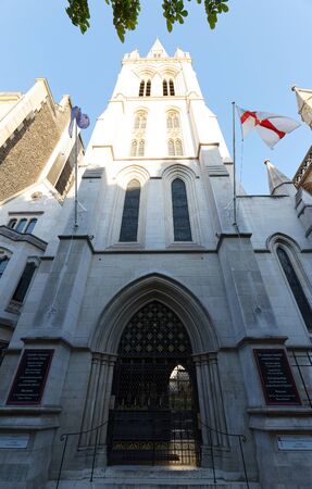 The American cathedral of the Holy Trinity, Paris .の写真素材