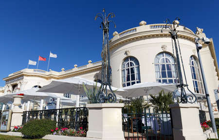 Brummel is an elegant brasserie at famous Barri re Casino Deauville in Normandy, France.のeditorial素材
