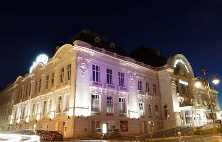 Casino Barriere in Trouville sur mer town, France. The region is Basse-Normandie in the Calvados department.のeditorial素材