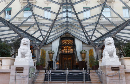 Perfectly situated at Avenue Kleber, The Peninsula hotel sits in the heart of Paris within walking distance of some of the world s most famous monuments .のeditorial素材
