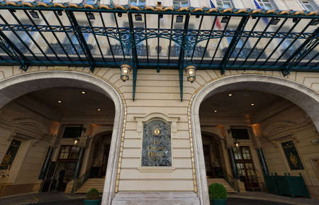 Le Grand Hotel Intercontinental located in front of the Garnier Opera house and close to most of Paris attractions.のeditorial素材
