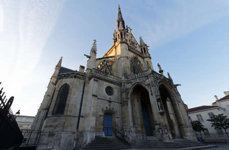The Church of Saint-Bernard de la Chapelle is a Neo-gothic Roman Catholic church in the Goutte dOr neighborhood of the 18th arrondissement of Paris .の写真素材