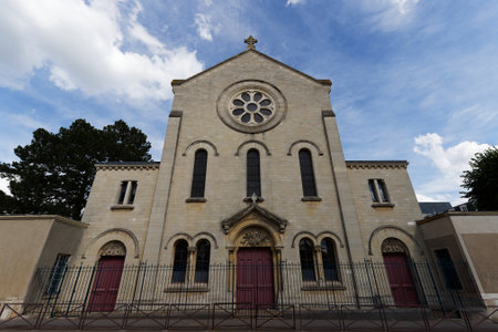The Saint Jean Hulst is a chapel located in the Clagny-Glatigny district of Versailles , France.の写真素材