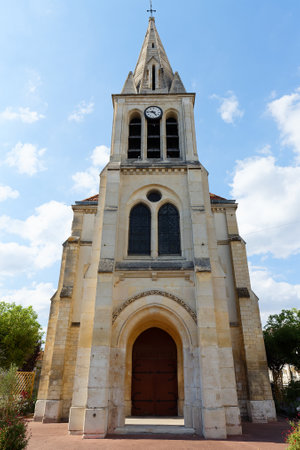 Saint-Henri is a Roman Catholic church located in Neuilly Plaisance , Parisian region . France.の写真素材