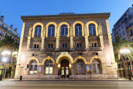 Toulon Opera Theatre is the second largest opera house in France .It is located in the historic centre of Toulon.のeditorial素材