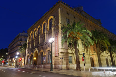 Toulon Opera Theatre is the second largest opera house in France .It is located in the historic centre of Toulon.のeditorial素材