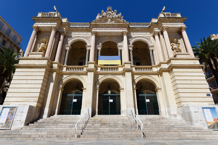 Toulon Opera Theatre is the second largest opera house in France .It is located in the historic centre of Toulon.のeditorial素材