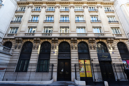 La Grande Comedie is a concert hall located in the rue de Clichy, north of Paris.のeditorial素材