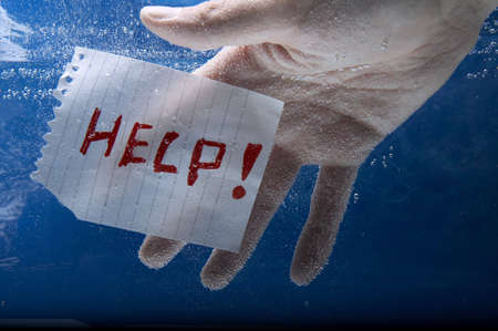 Water  helpの写真素材