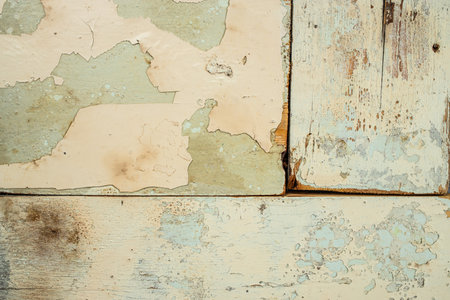 wooden cutting board on concrete background. rustic style, Food cooking background. top view,の写真素材