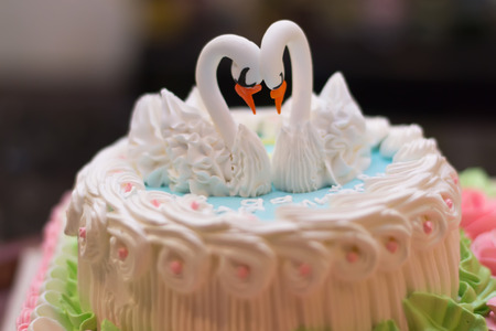 A wedding cakeの写真素材