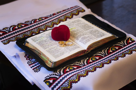 Wedding ringsの写真素材