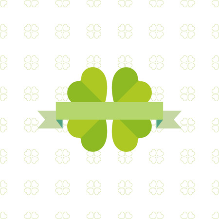 Clover leaf, seamless patternのイラスト素材