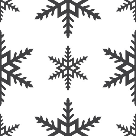 Snowflake, seamless patternのイラスト素材