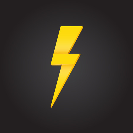 Flash icon, vector illustrationのイラスト素材