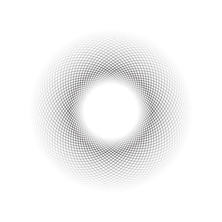 Geometric element, circles, vectorのイラスト素材