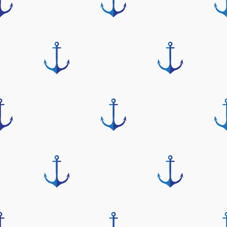 Anchor seamless pattern, vector illustrationのイラスト素材