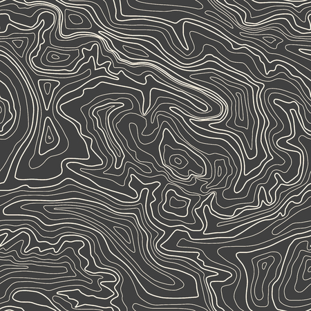 Topographic map, vector illustration, seamless patternのイラスト素材