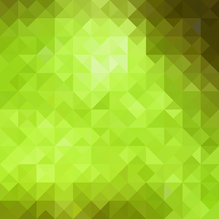 Green geometric pattern, triangles. Vector illustrationのイラスト素材