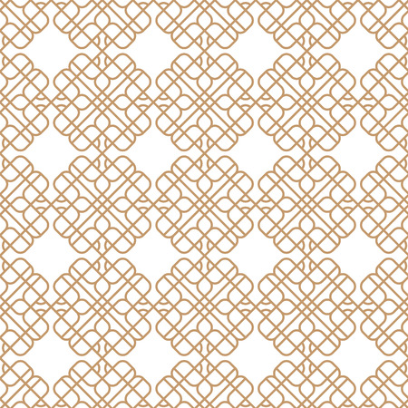 Geometric background, islamic style. Seamless pattern, vector illustrationのイラスト素材