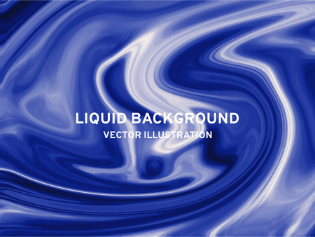 Blue marble background, liquid texture, Ebru art, vector illustrationのイラスト素材